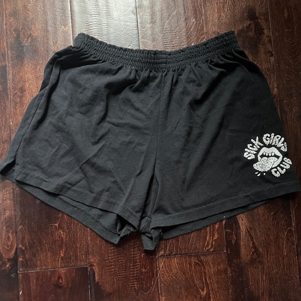 Sick Girls Club Pull-on Shorts (Good condition) Size Large